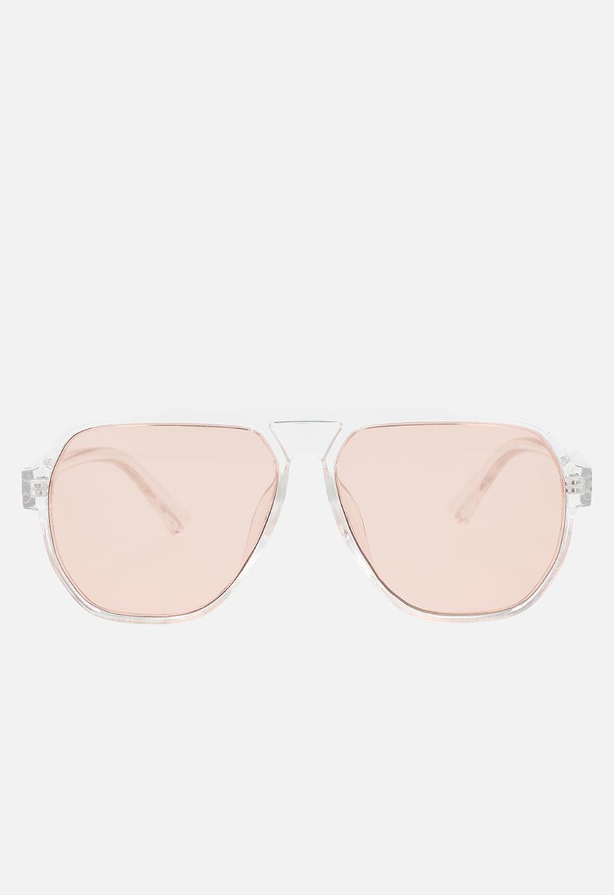 Superbalist - Connie aviator sunglasses - transparent
