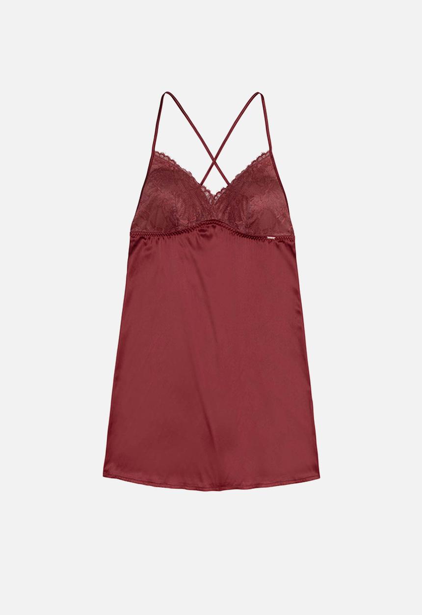 DORINA - Plus Abelia nightie - red
