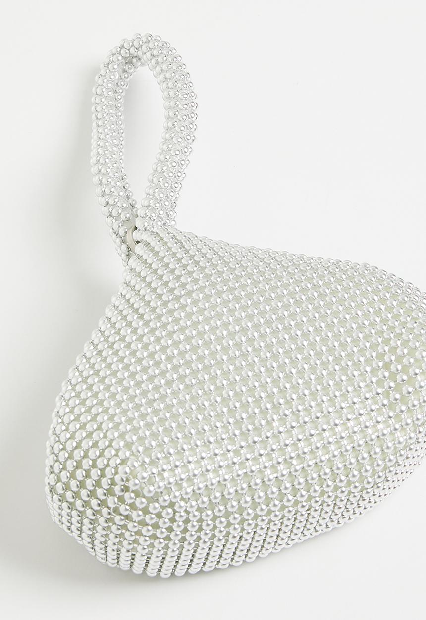 MILLA - Kate pouch bag - silver