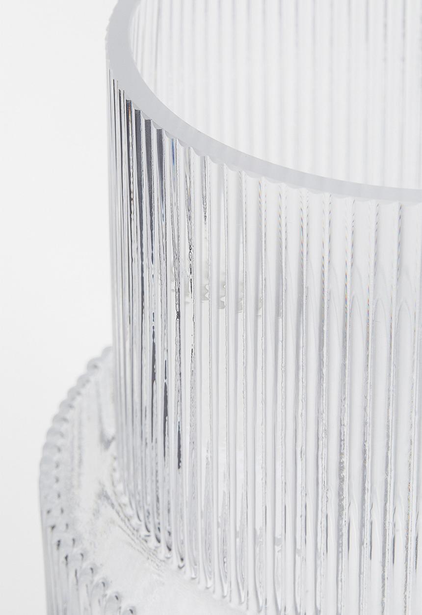 H&M - Glass vase - transparent