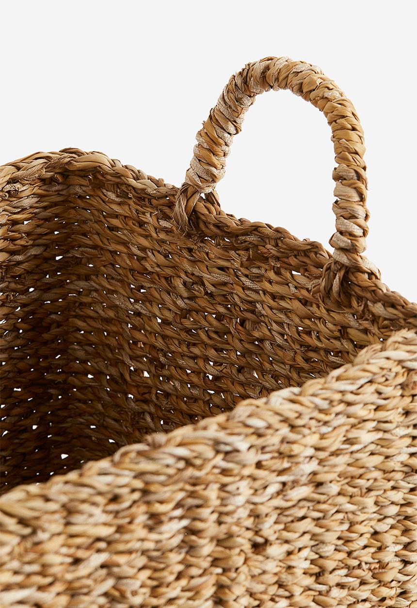 H&M - Braided storage basket - beige