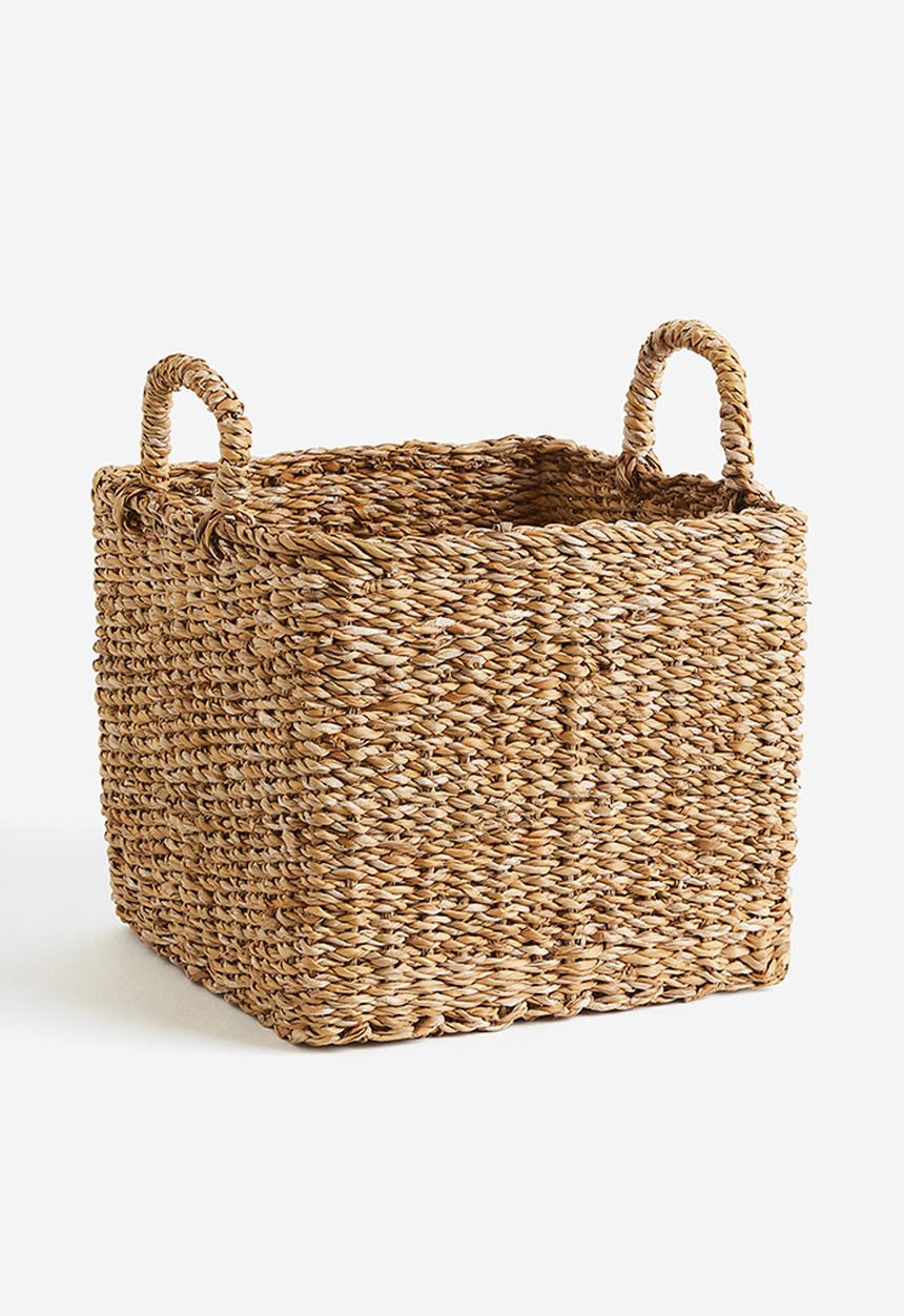 H&M - Braided storage basket - beige