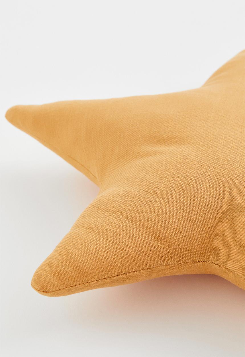 H&M - Star-shaped cushion - yellow