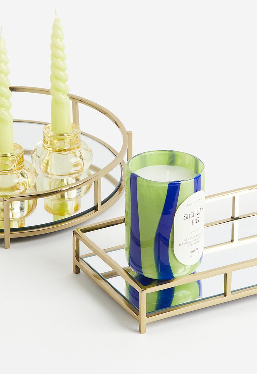 H&M - Mirror tray - gold