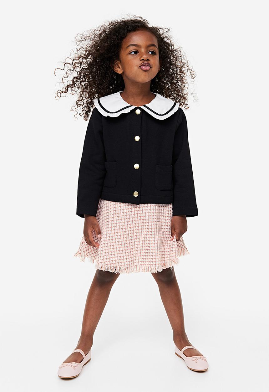 H&M - A-line skirt - Pink Check