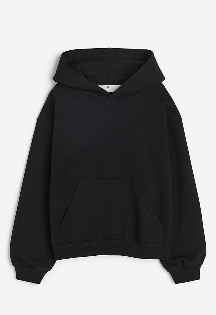 H&M - Oversized hoodie - black