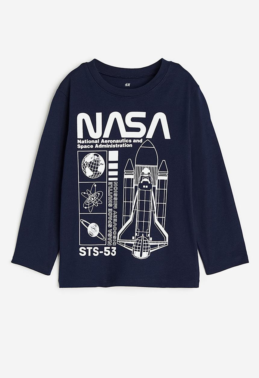 H&M - Long-sleeved t-shirt - blue