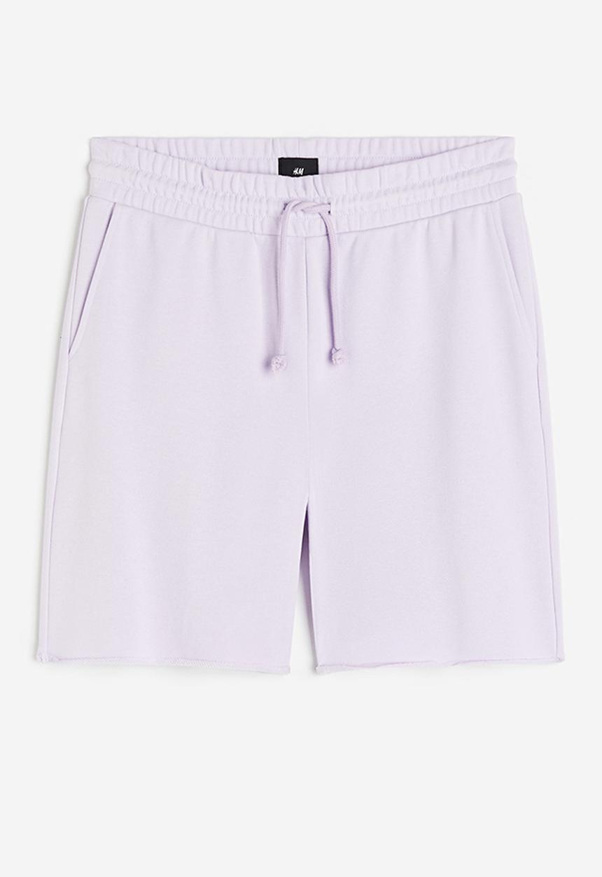 H&M - Regular fit sweatshorts - purple