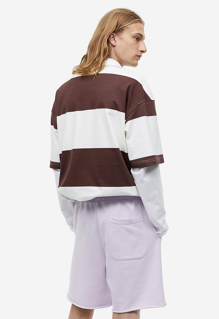 H&M - Regular fit sweatshorts - purple