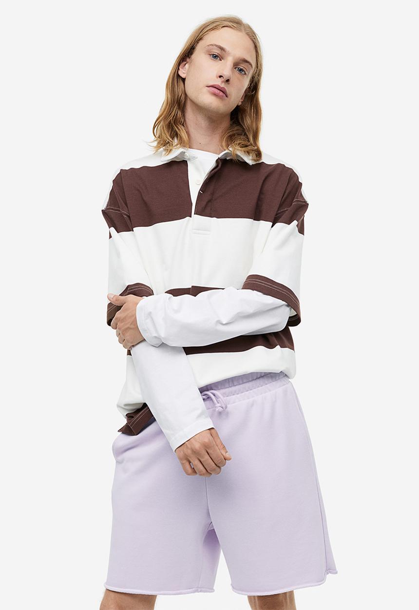 H&M - Regular fit sweatshorts - purple