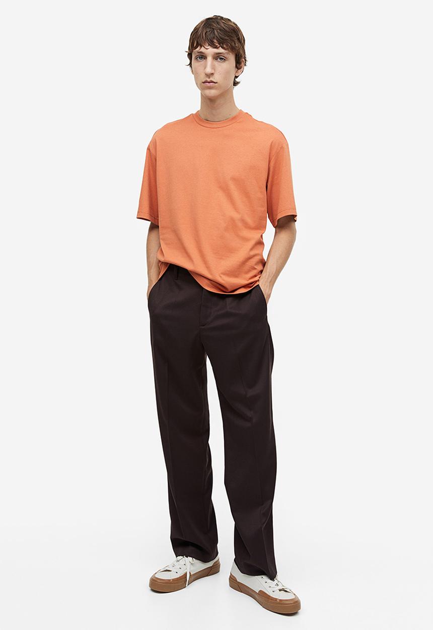 H&M - Loose fit T-shirt - orange