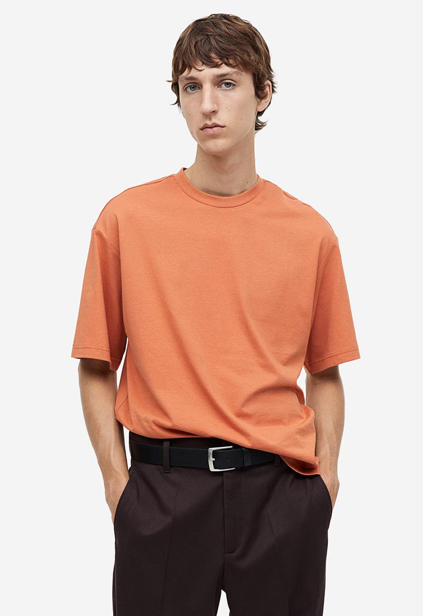 H&M - Loose fit T-shirt - orange