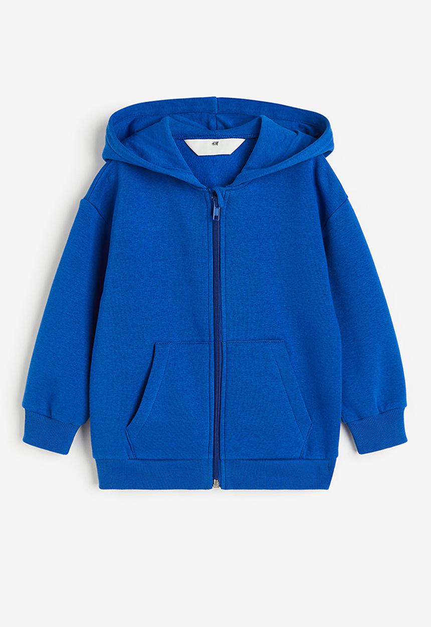 H&M - Zip-through hoodie - blue