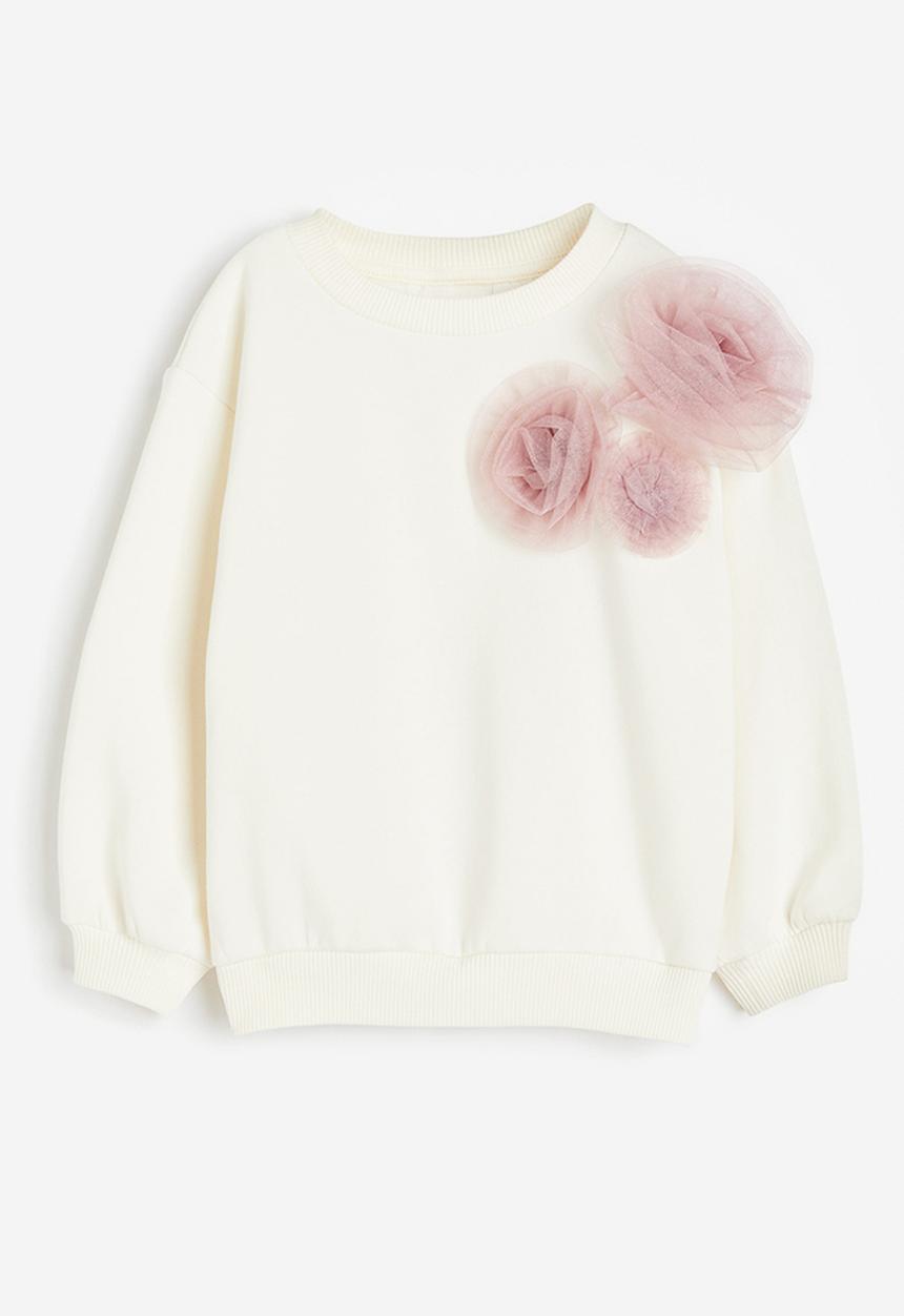 H&M - Sweatshirt - white