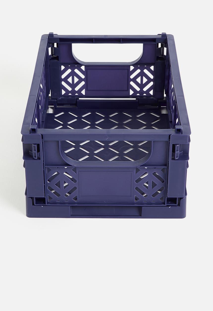 Storage Solutions - Foldable storage crate - blue
