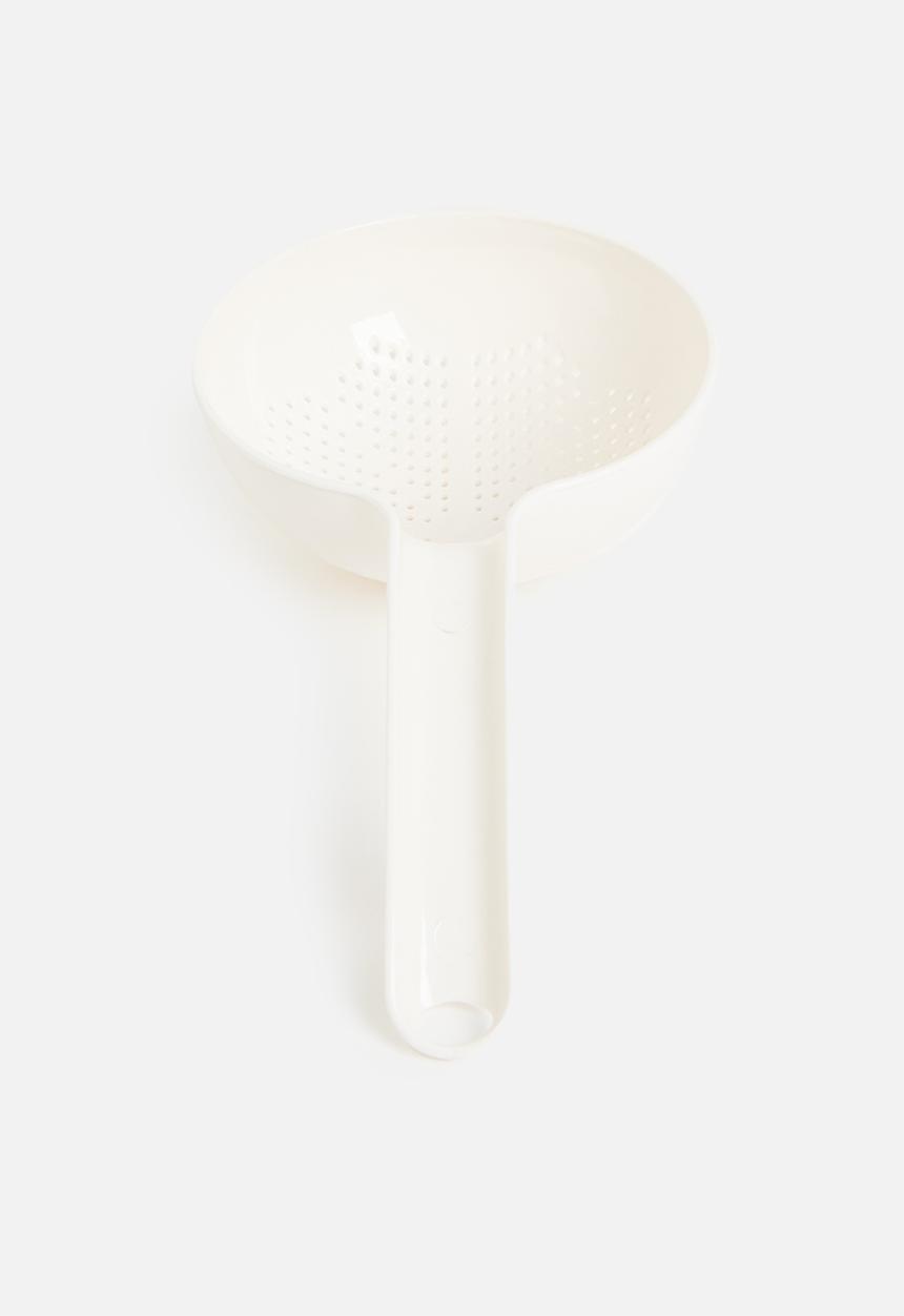 Excellent Houseware - All purpose kitchen strainer - cream