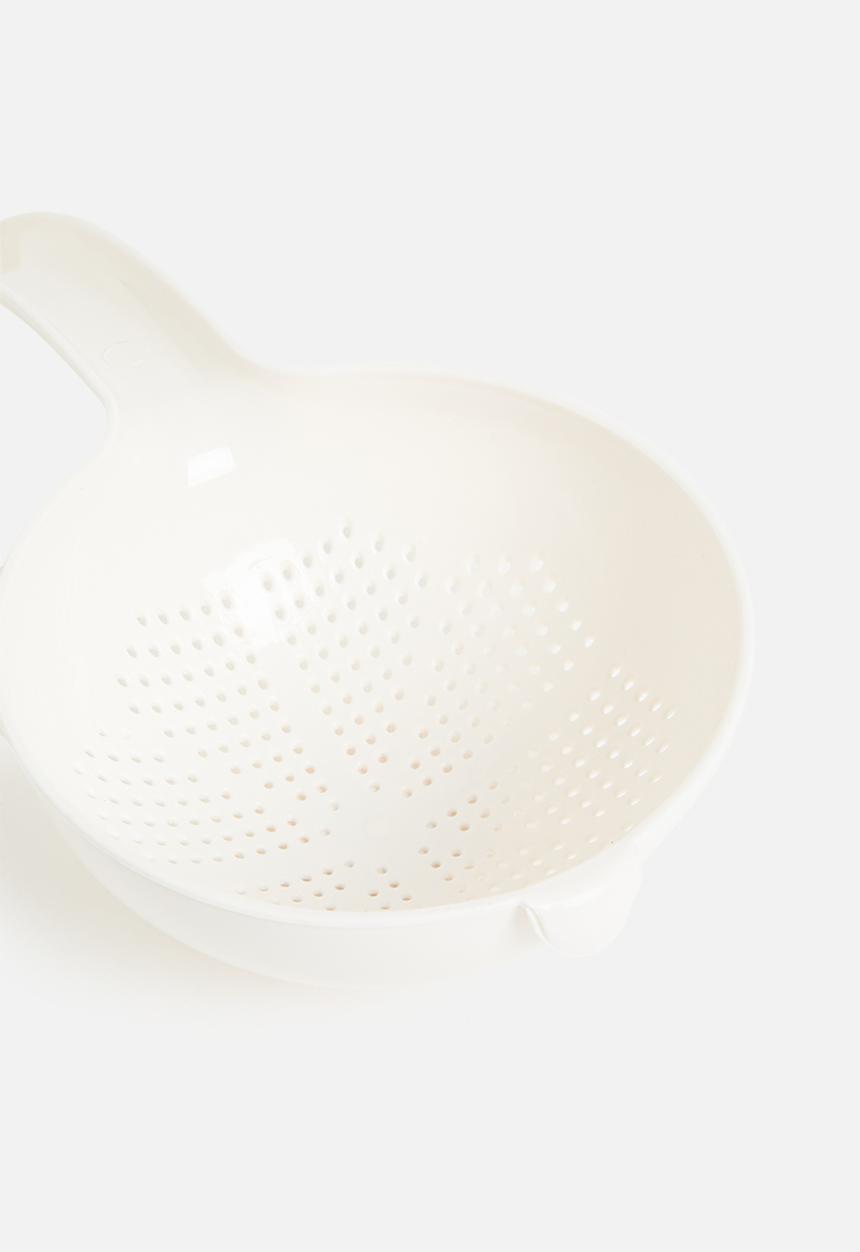 Excellent Houseware - All purpose kitchen strainer - cream