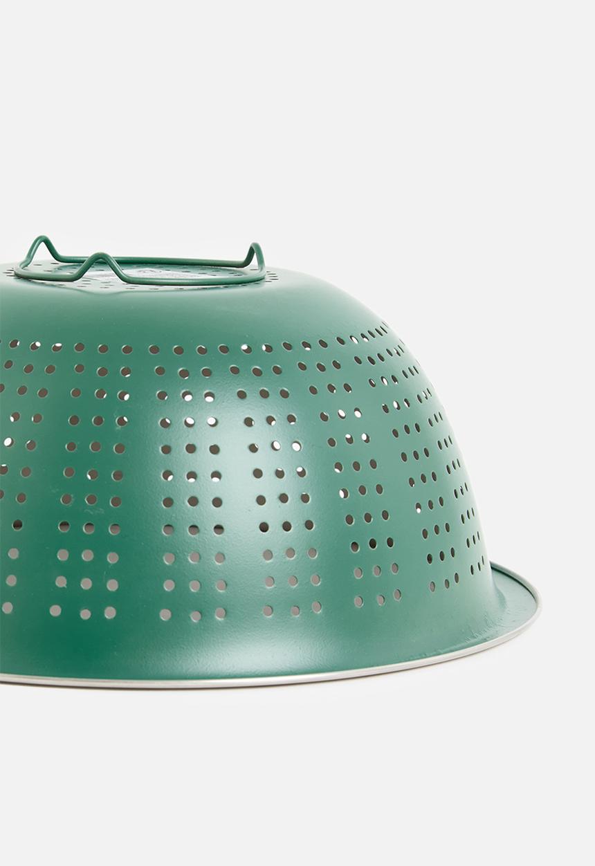 Excellent Houseware - Vevo stainless steel colande- Green