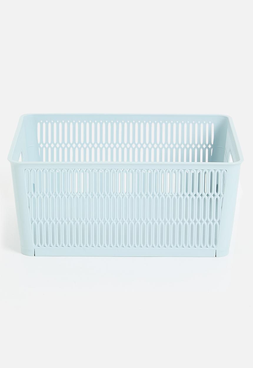 Storage Solutions - Meshy storage basket set of 2 - blue