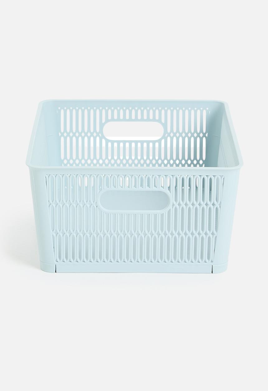 Storage Solutions - Meshy storage basket set of 2 - blue