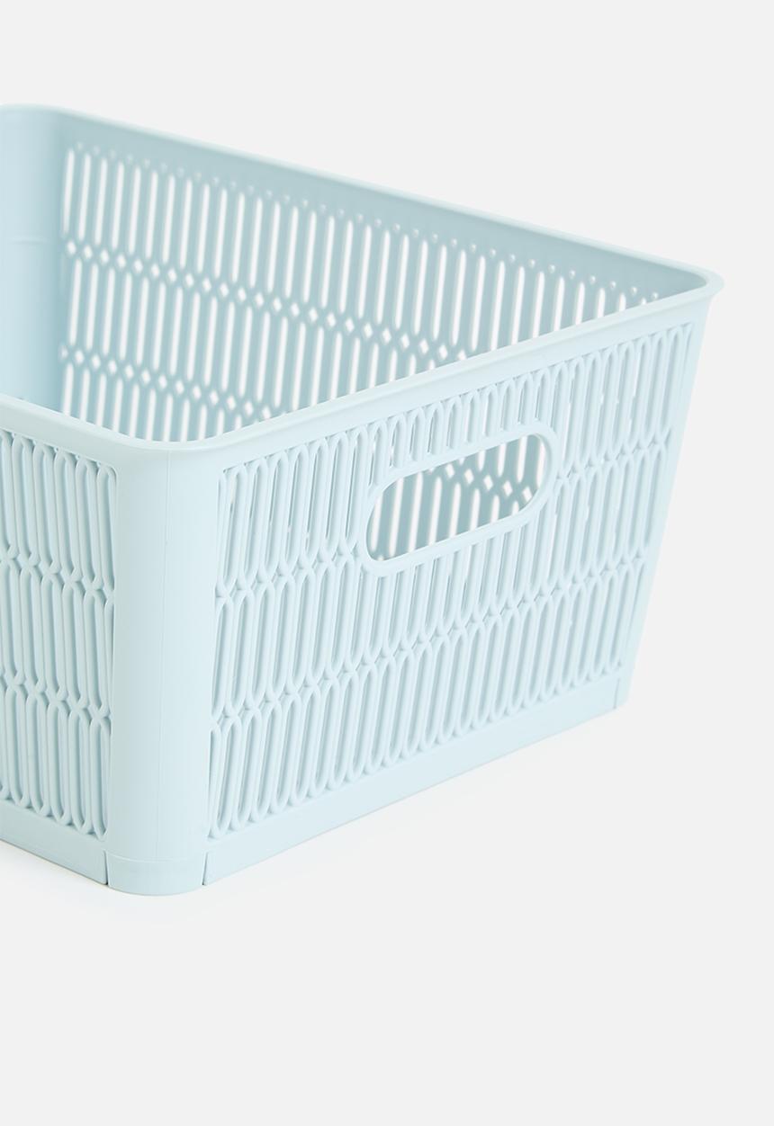 Storage Solutions - Meshy storage basket set of 2 - blue