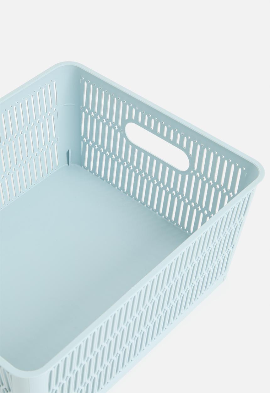 Storage Solutions - Meshy storage basket set of 2 - blue