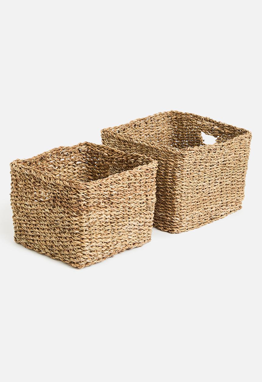 Storage Solutions - Ashby nesting basket set of 3 - natural