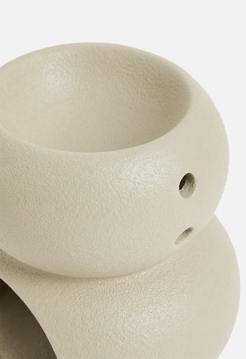 H&S - Pebble oil burner - taupe