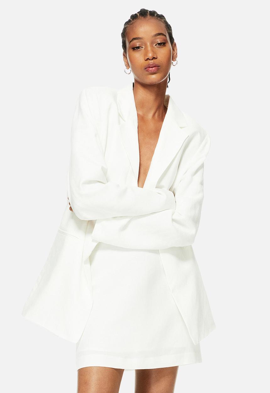 H&M - Mini skirt - white