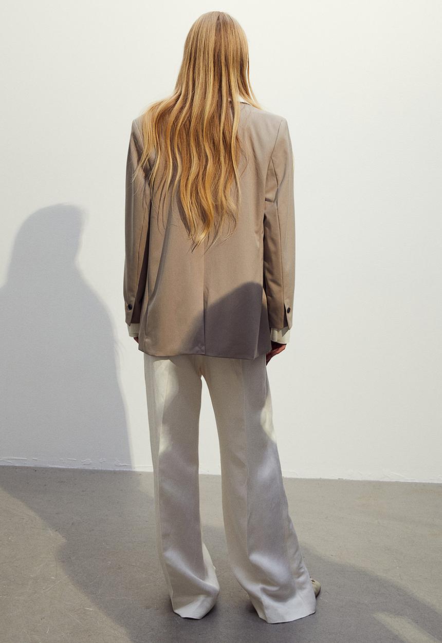 H&M - Single-breasted jacket - beige