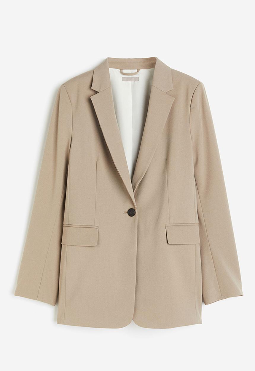 H&M - Single-breasted jacket - beige