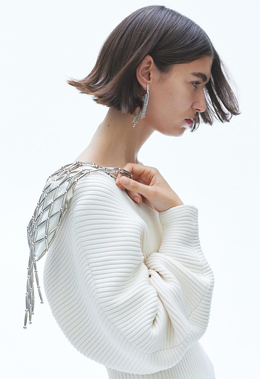 H&M - Rib-knit jumper - cream