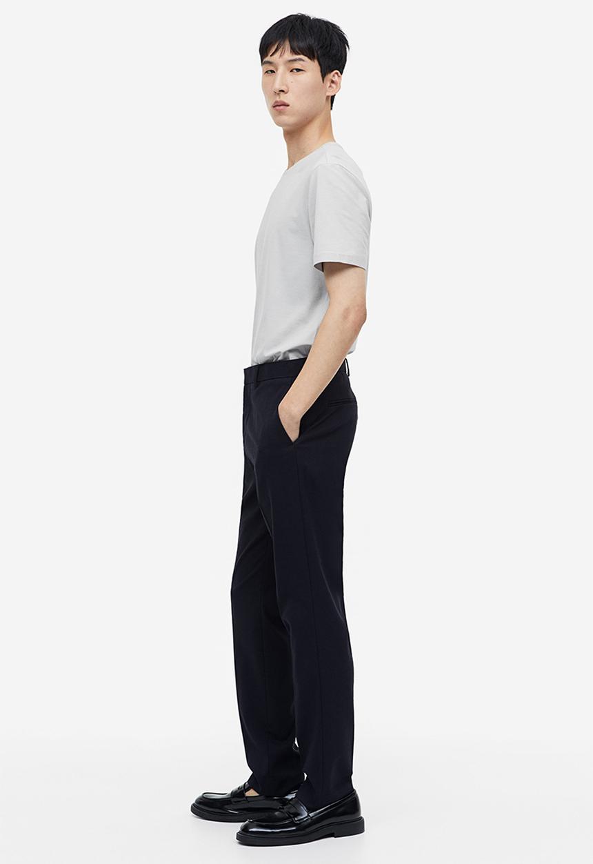 H&M - Slim fit t-shirt - grey
