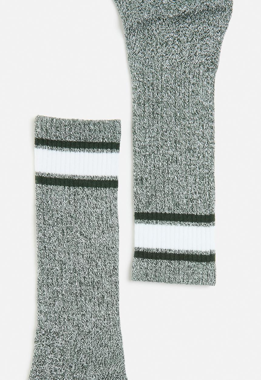 Cotton On - Active Tube Sock - Forest Green Marle
