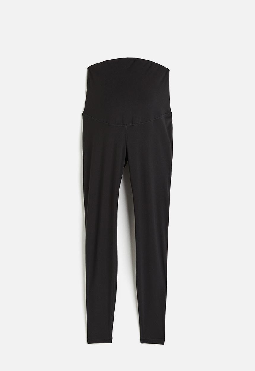 H&M - Mama sports tights - black