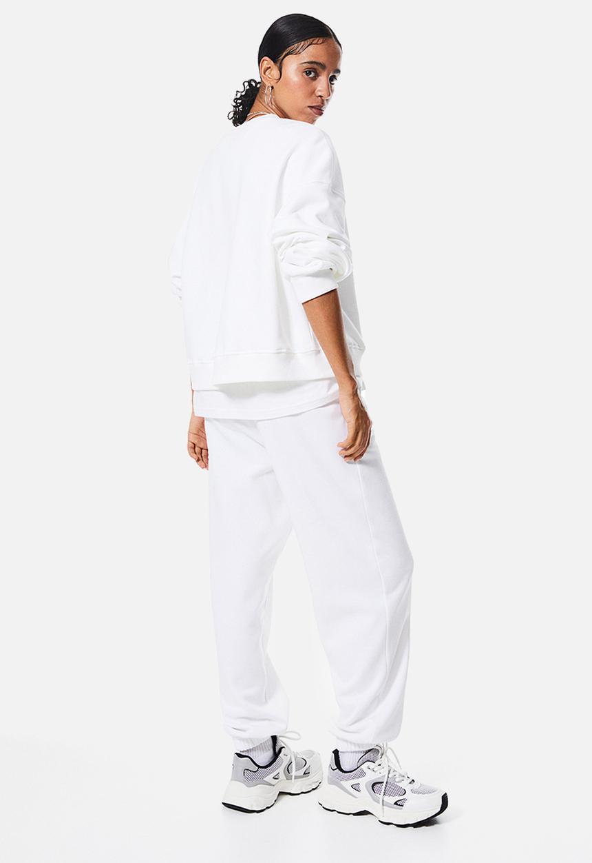 H&M - Joggers - white