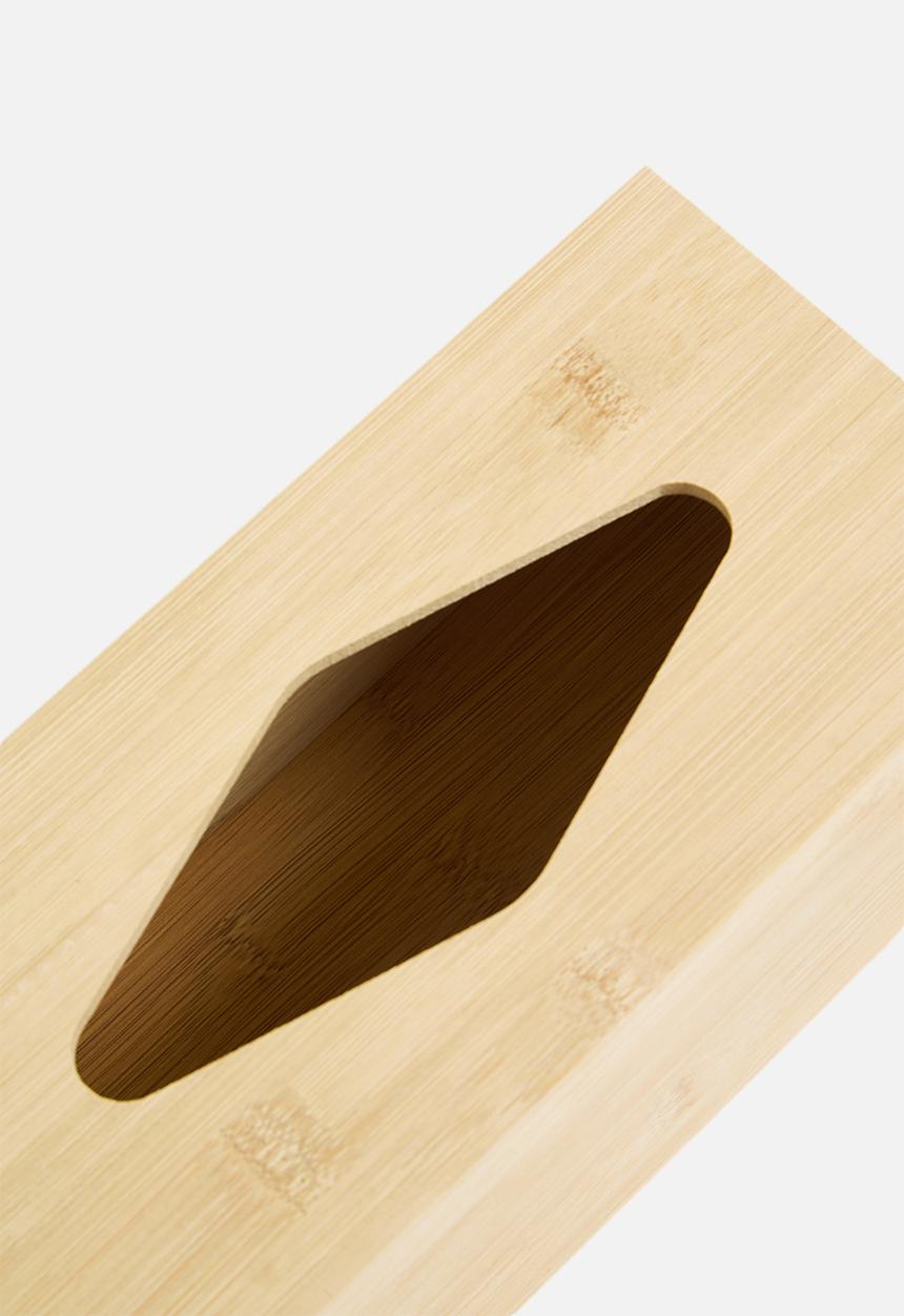 Storage Solutions - Bamboo tissue box - natural