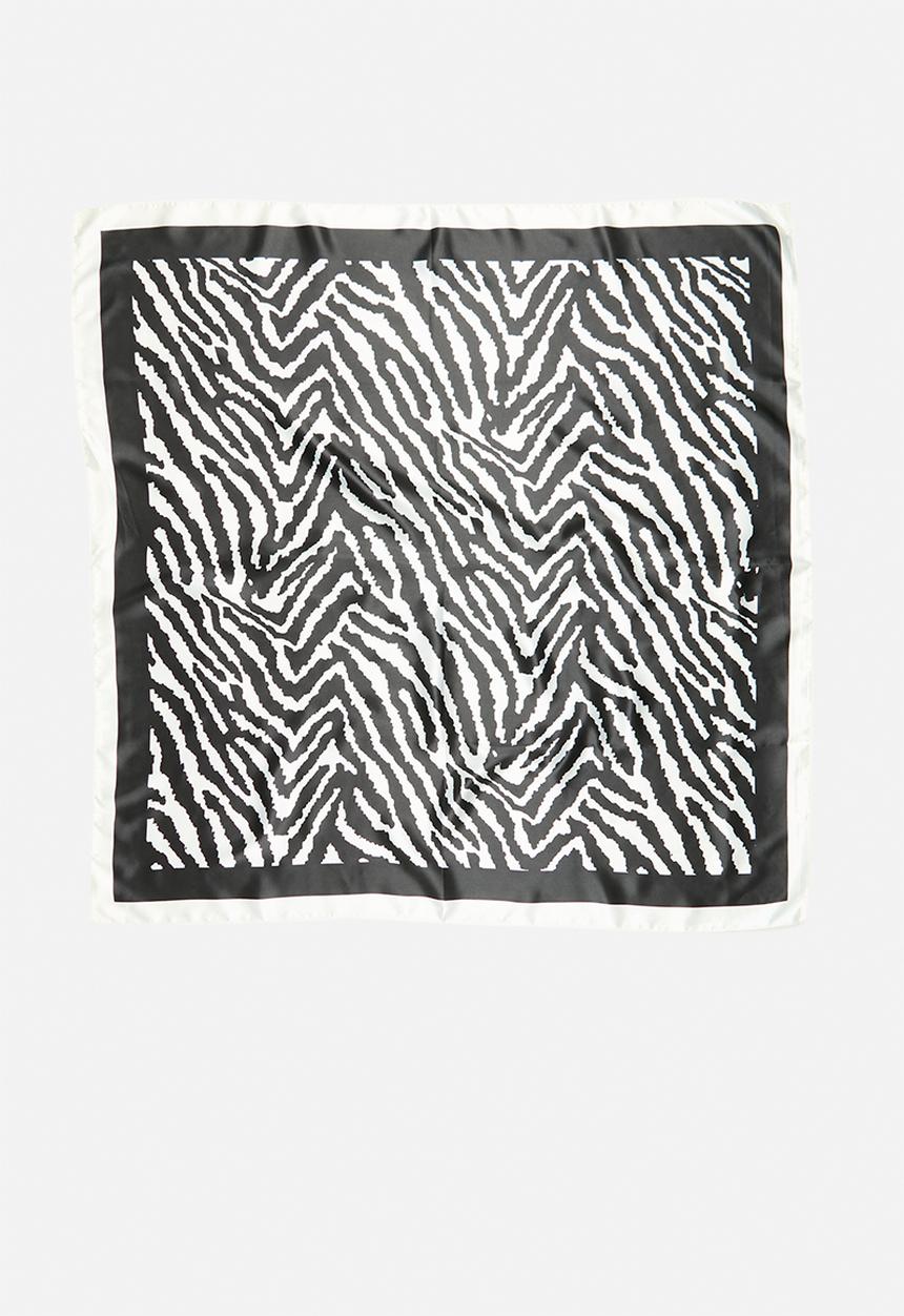 Superbalist - Gracie head scarf - white & black