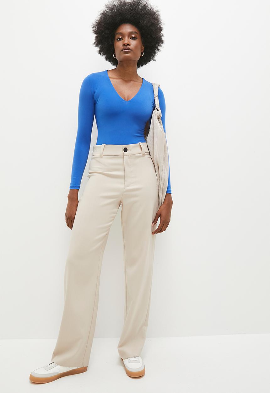 Superbalist - V-neck bodysuit - blue