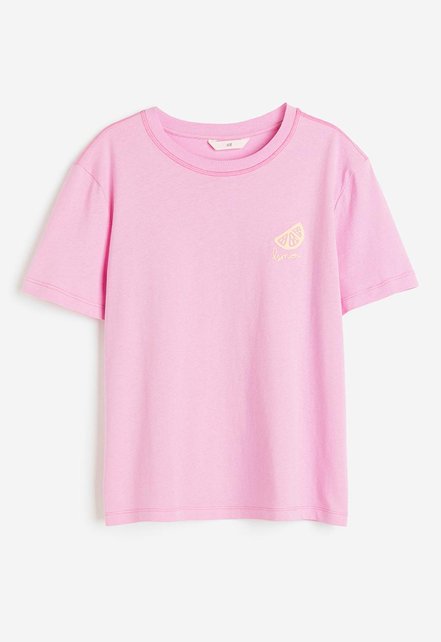 H&M - Cotton t-shirt - pink