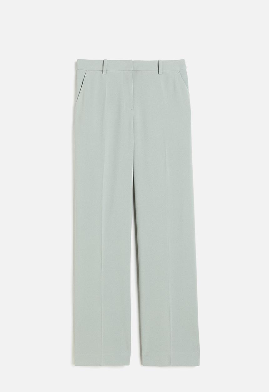 H&M - Straight trousers - green