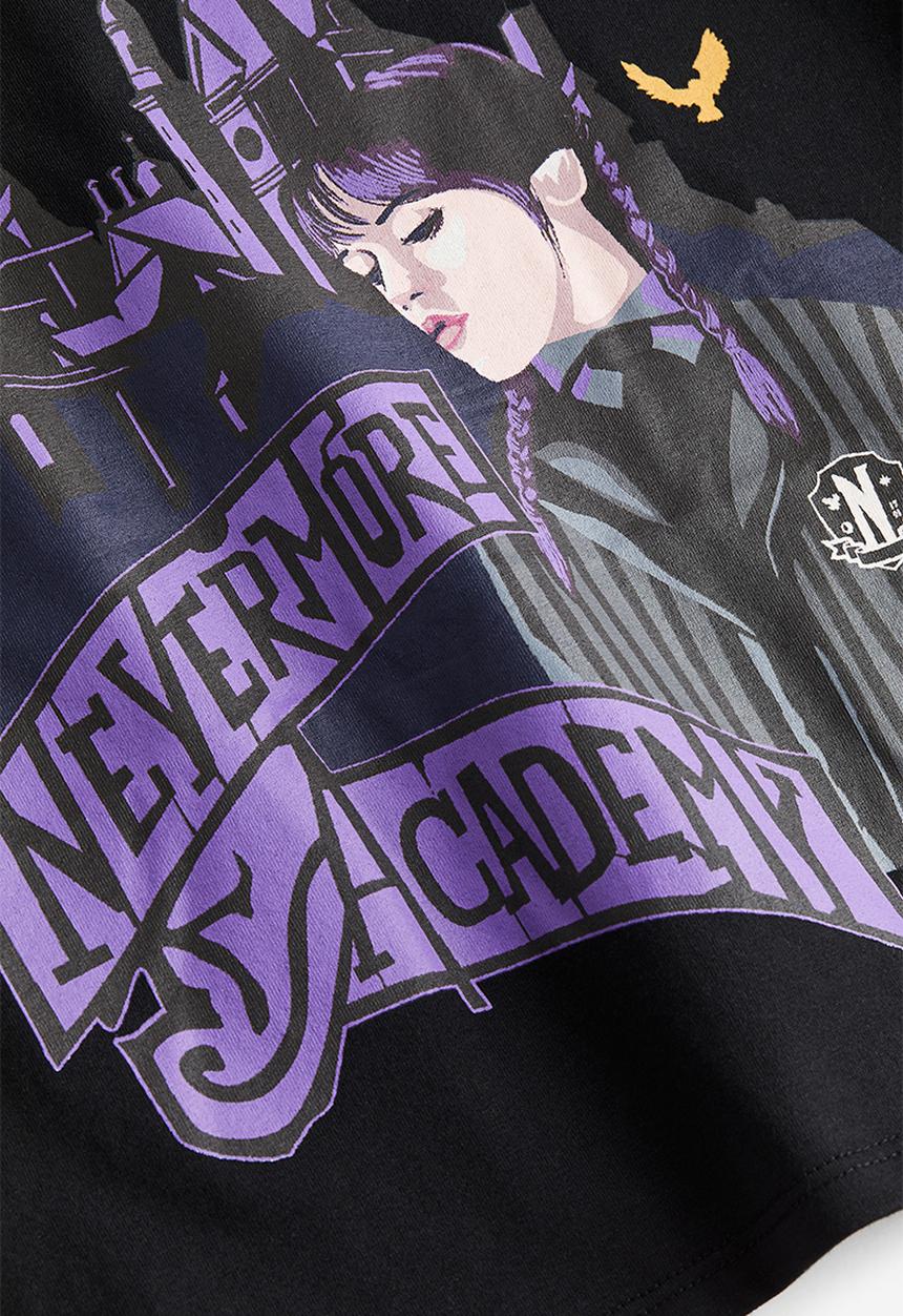 H&M - Oversized printed T-shirt - black