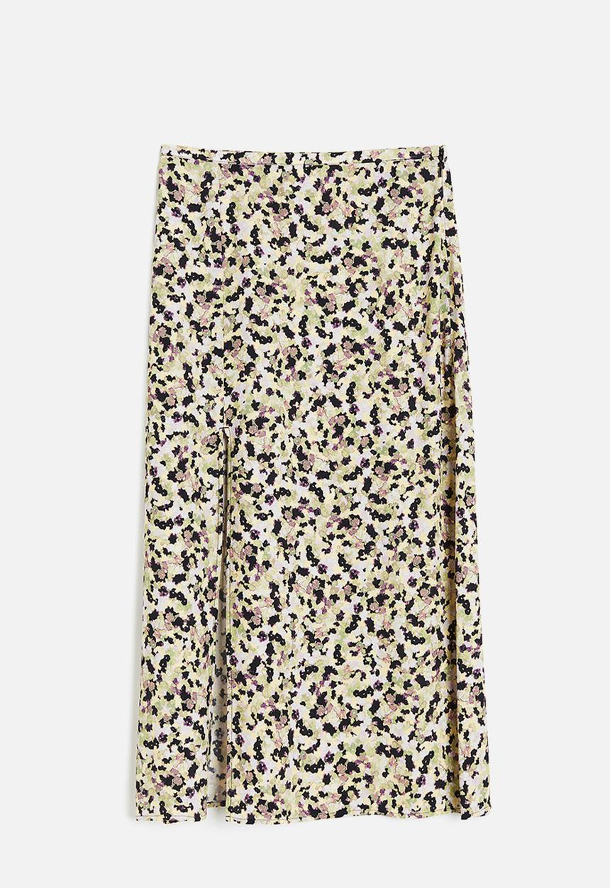 H&M - Crêpe skirt - green