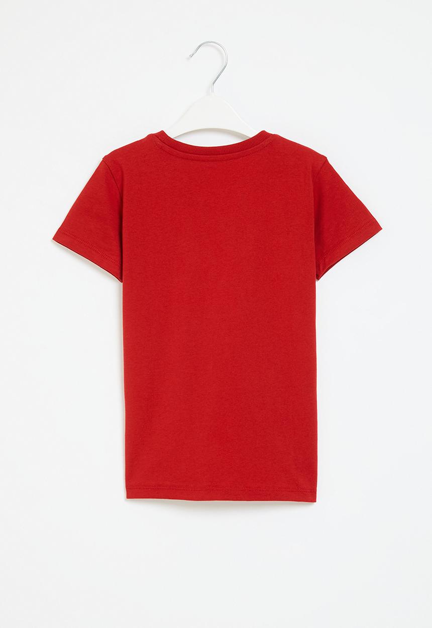 GUESS - Short sleeve t-shirt - samba red vibes