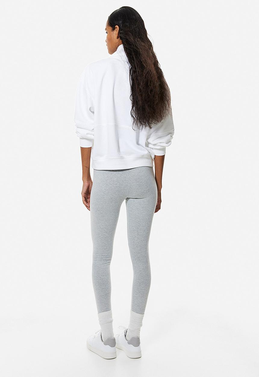 H&M - Zip-top sweatshirt - white