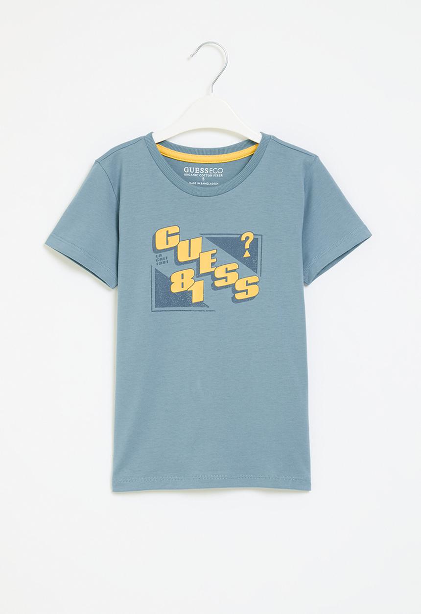 GUESS - Short sleeve t-shirt - pale sky