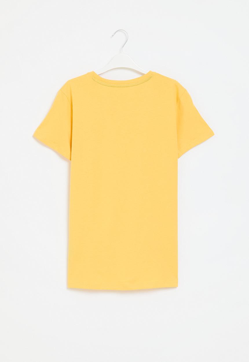 GUESS - Short sleeve t-shirt - mango seed yellow
