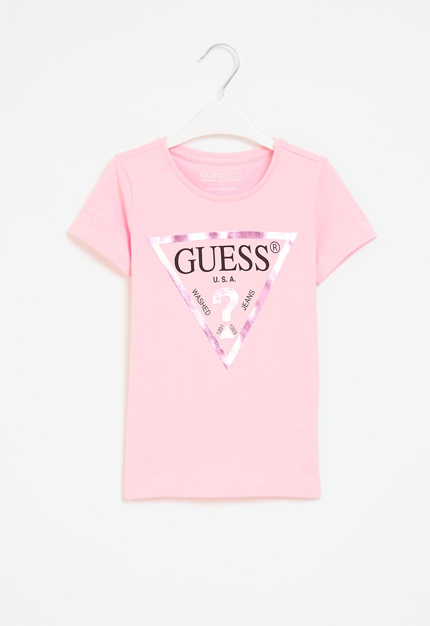 GUESS - Short sleeve t-shirt core - alabaster pink