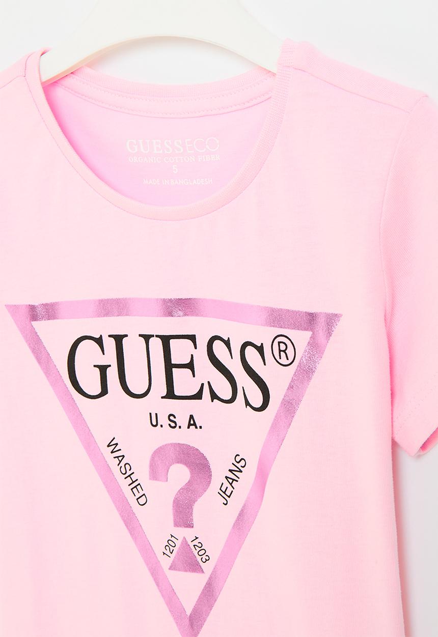 GUESS - Short sleeve t-shirt core - alabaster pink