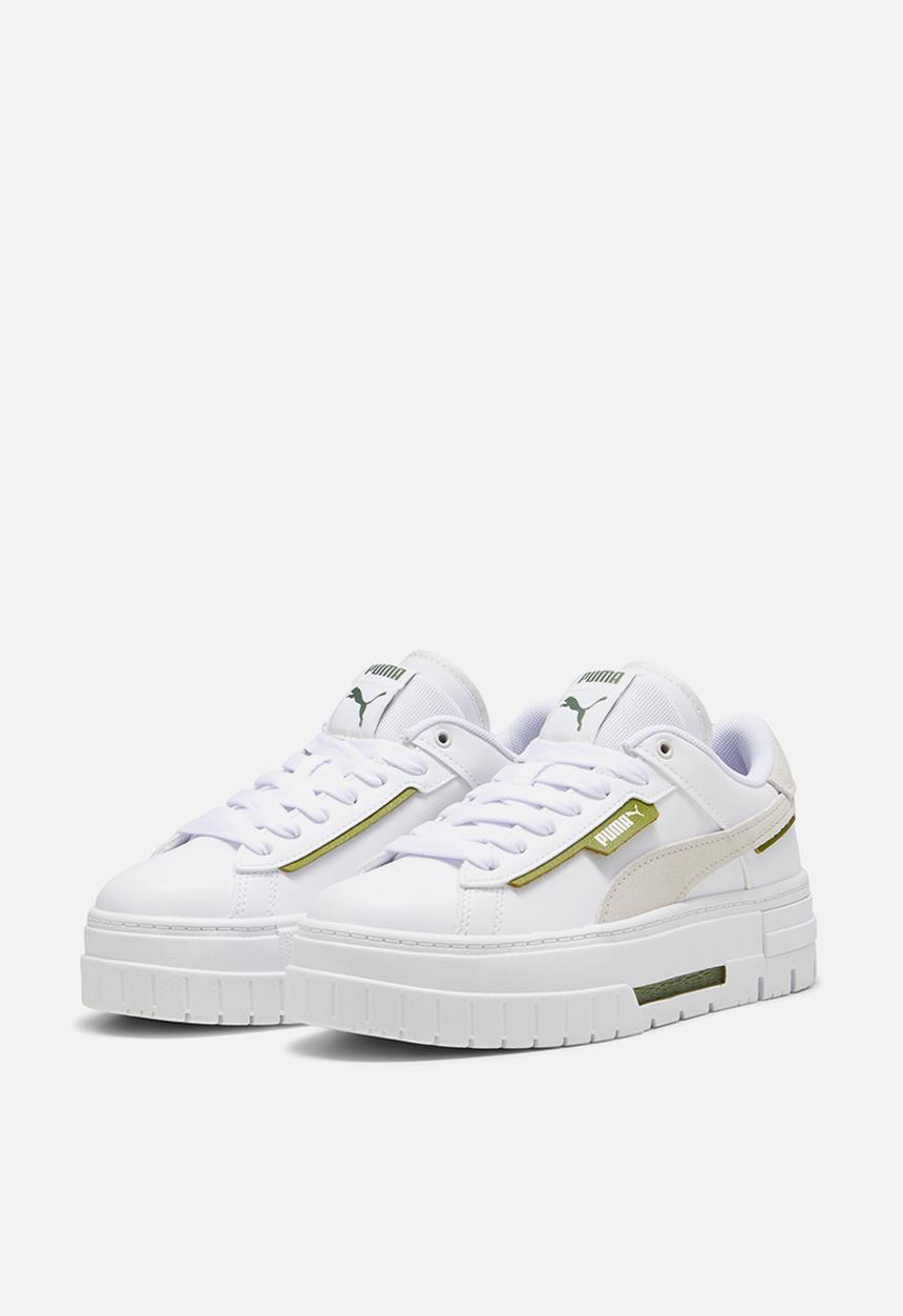 PUMA - Mayze Crashed Wns - Puma White-Vapor Grey